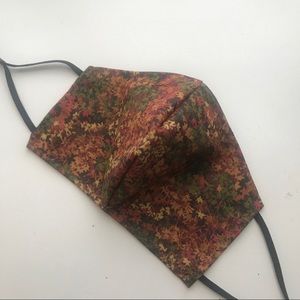 Adjustable Fall Leaves Face Mask